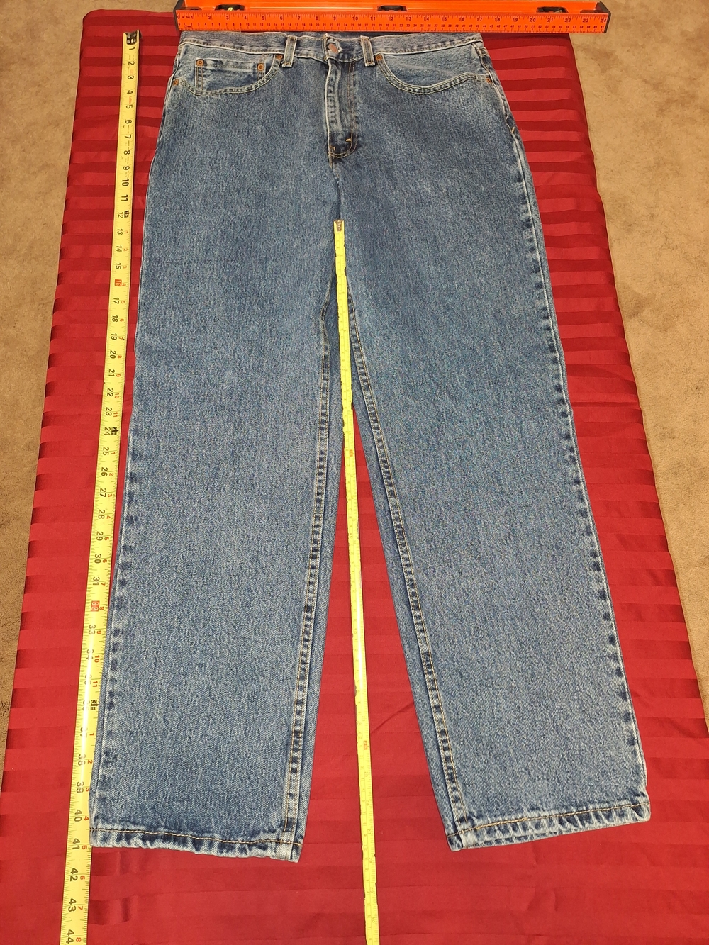 Wrangler Men's Light Blue Relaxed Fit Jeans